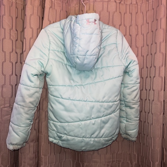 Little girls Under Armor Puffer Jacket - Picture 2 of 3